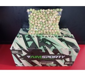 Кулі пейнтбольні AIM Sporty Combat Classic Весна-Літо.68 calibre
